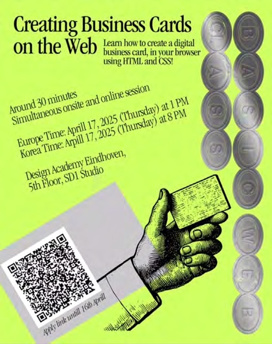 Creating Business Cards on the Web